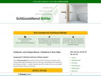 schluessel-buehler.de Webseite Vorschau