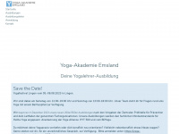 yoga-akademie-emsland.de Webseite Vorschau