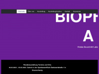 biophilia-braunschweig.de Webseite Vorschau