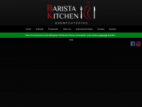 barista-kitchen.de Webseite Vorschau
