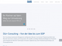 durr-consulting.com Webseite Vorschau