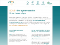 sol-rca.com Webseite Vorschau