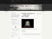 soulfirecologne.wordpress.com Webseite Vorschau