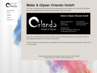 maler-gipser-orlando.ch Webseite Vorschau