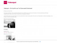 videospot.ch Webseite Vorschau