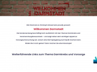 willkommen-darmstadt.at Webseite Vorschau