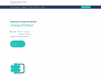 ursula-ehrhorn.com Webseite Vorschau