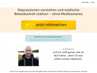 depressions-coach.com Webseite Vorschau