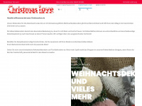 christmaslove.de Webseite Vorschau