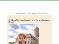 burgfuehrung-burghausen.de Webseite Vorschau