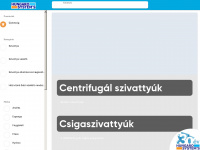 buvar-szivattyu.hu Webseite Vorschau