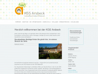 kgsarsbeck.de Webseite Vorschau