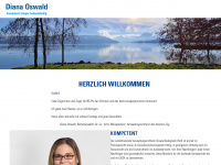 diana-oswald.ch Webseite Vorschau