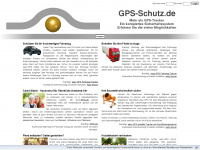 gps-schutz.de Webseite Vorschau