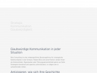 binz-consulting.ch Webseite Vorschau