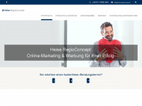 heise-regioconcept.ch Webseite Vorschau