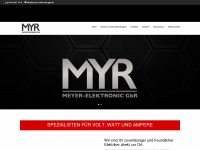 meyer-elektronic-gbr.de Webseite Vorschau