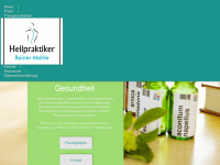 heilpraktiker-rainer-mahle.de Webseite Vorschau