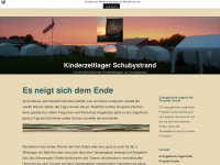 kinderzeltlagerschuby.wordpress.com Webseite Vorschau