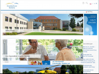 krankenhaus-seelow.de Webseite Vorschau