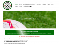 euregio-fussballschule.de Webseite Vorschau