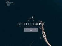 bielefeldbetet.de Webseite Vorschau