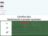 cannflos-apo.de Webseite Vorschau