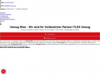 flex-umzug.at Webseite Vorschau
