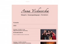 anna-vishnevska.eu Webseite Vorschau
