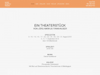 jungfrautheater.ch Webseite Vorschau