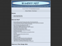 wa4dsy.net Webseite Vorschau