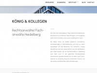 koenig-kollegen.com Webseite Vorschau
