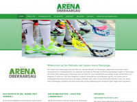 arenaoberaargau.ch Webseite Vorschau