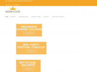 holicolorpowders.fr Webseite Vorschau