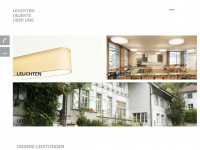 lichtraum.ch Webseite Vorschau