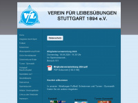 vfl-stuttgart.de Webseite Vorschau