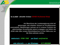 as-waldkirch.de Webseite Vorschau