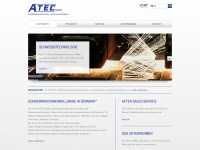 atec-automation.com Webseite Vorschau