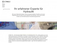 cymax.ch Webseite Vorschau