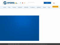 hydro.com.pl Webseite Vorschau