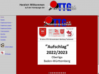 atsv-kleinsteinbach.de Webseite Vorschau