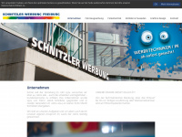 schnitzler-werbung.de Webseite Vorschau