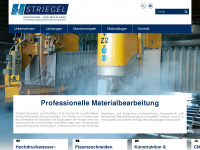 metallbau-striegel.de Webseite Vorschau