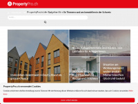 propertypro.ch Webseite Vorschau