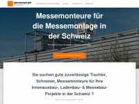 messe-montage.ch Webseite Vorschau