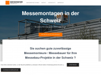 messemontagen.ch Webseite Vorschau