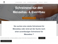 schreinerei-messebau.de Webseite Vorschau