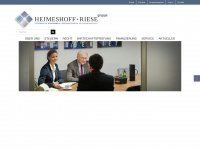 heimeshoff-riese.de Webseite Vorschau