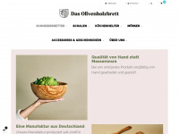 olivenholz.com Webseite Vorschau
