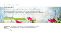 blumenboerse-schweiz.ch Webseite Vorschau
